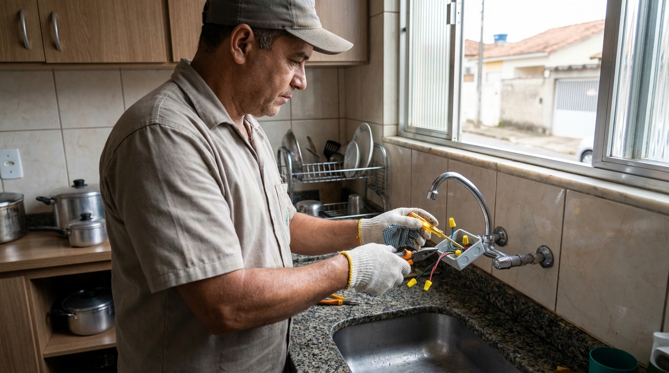 Adequação de Ponto Elétrico no Ceará, Criciúma‑SC