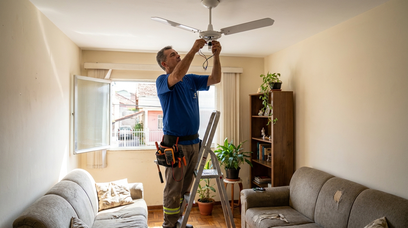Montagem de Ventilador na Argentina, Criciúma‑SC